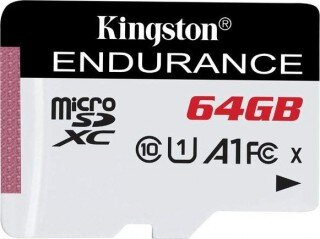 Kingston High Endurance 64 GB (SDCE/64GB) microSD kullananlar yorumlar